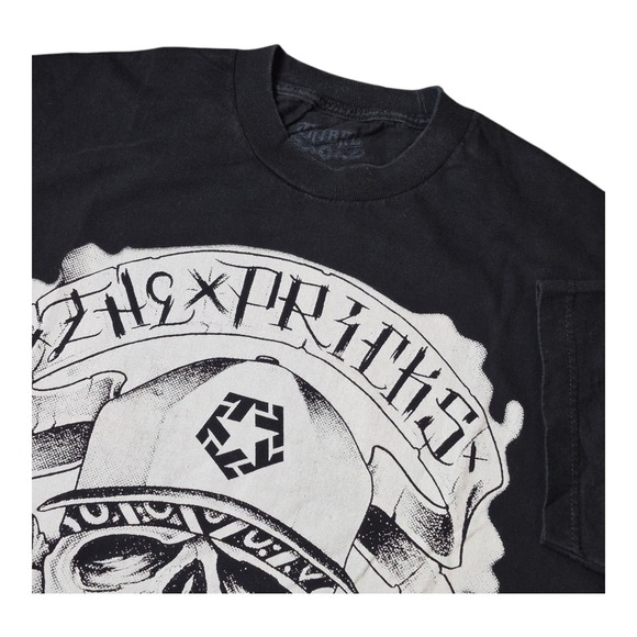 Tribal Gear The‎ Pricks Graphic Tee Black Skull Urban Street Wear Men's L - Picture 1 of 5